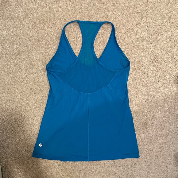 Lululemon Blue Racerback Tank Top - Picture 4 of 6